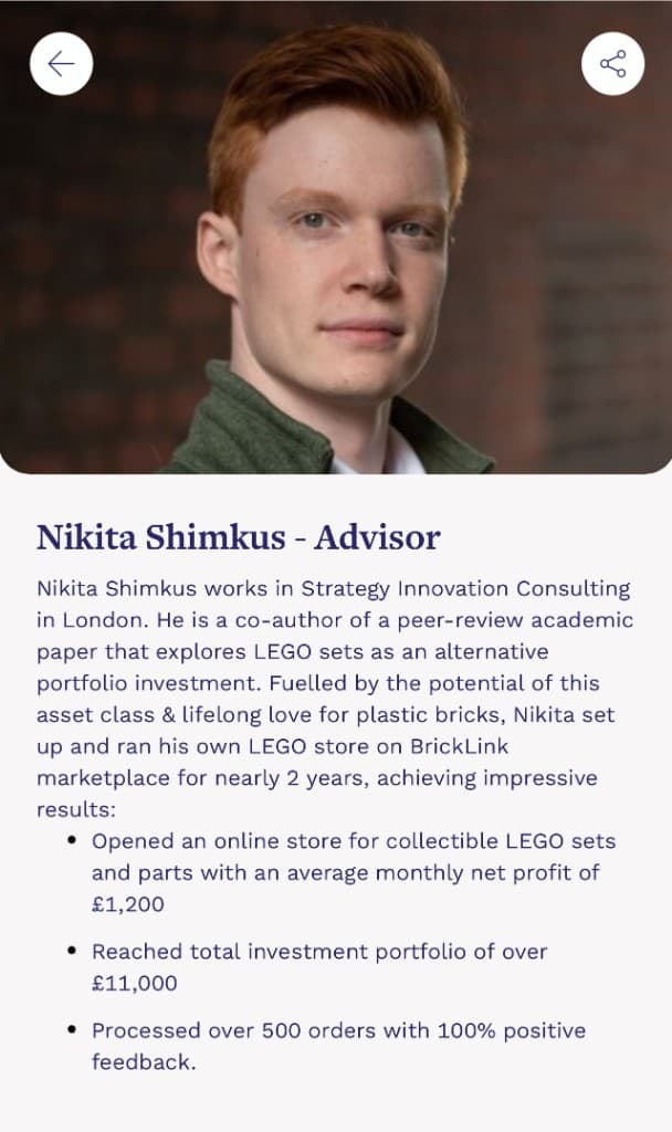 Splint Invest — Nikita Shimkus advisor profile